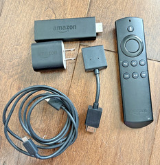 Amazon Fire TV Stick 2nd Gen LY73PR AC/DC Adapter HDMI Extender Cable w/ Remote