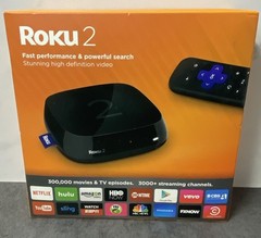 Roku 2 Network Audio/Video Player – Wireless LAN – Black – Dolby Digital 5.1 – I