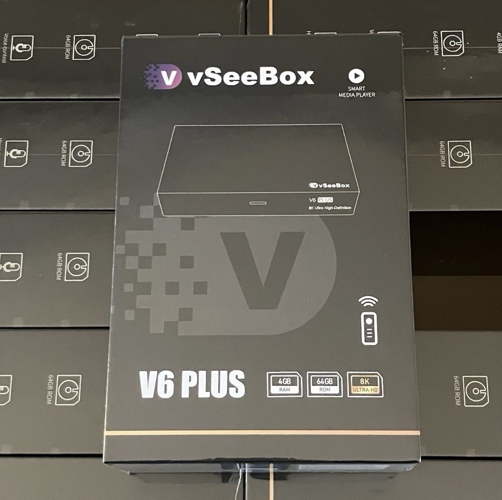 New vSeeBox V6 Plus | Free Shipping | Returns Accepted