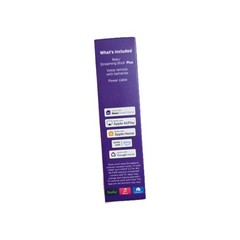 Roku Streaming Stick Plus 4K- HD Streaming Device for TV with Voice Remote –
