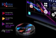H96 MAX X3 Amlogic S905X3 Android 9.0 Smart Set Top Box 4G 32G&64G/128G HD H.265