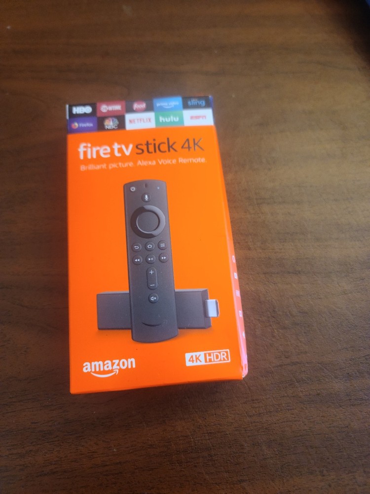 Amazon Fire TV Stick 4K Streaming Media Player Alexa Voice Remote 4K HDR Dolby