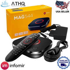 Infomir MAG544-W3 4K HDR IPTV Set Box UHD WiFi 5G TV Receiver Multimedia Player