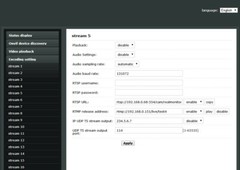 H.264 RTSP to RTMP & m3u8 stream converter and pusher for IPCamera to Webcasting