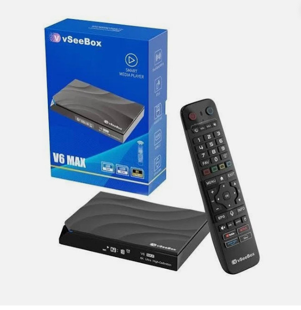vSeeBox V6 MAX 8K Certified Distributor/ FAST/FREE SHIPPING