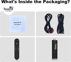 Android 13.0 TV Stick 4K, Ultra-Portable Smart TV Stick 2GB RAM 16GB ROM, Suppor