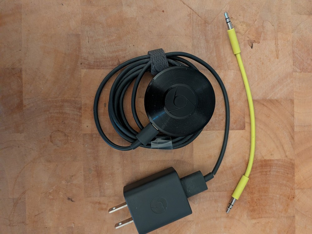New PRE-CONFIGURED Google Chromecast Audio Media Streamer