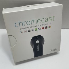 Google Chromecast Streaming Device 1st Generation W/Accessories In Original Box