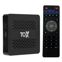 TOX4 Android 13 TV Box RK3528 4G 32G WiFi 1000M BT5 H.265 4K HDR Set top tv box