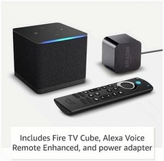 Amazon Fire TV Cube 3rd Gen. Media Streamer Wi-Fi 6E NEW Factory Sealed (NAP)