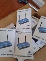 Wholesale retail 2026 Magabox MG6 MAX Box 4GB + 128GB Voice Command Remote