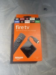 Amazon Fire TV 4K Ultra HD HDR Alexa Voice Remote Streaming Media Player