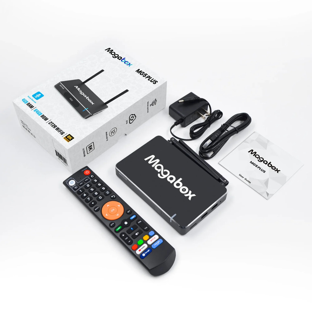 Magabox MG5 PLUS 8k UHD Android Media Player TV Box
