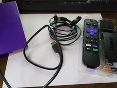 Roku 3941R Express 4K+HD Streaming Device-High-Speed HDMI Cable IOB Voice Remote