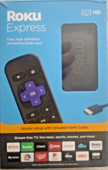 Open Box – Roku Express HD Streaming Media Player – Black – Free Shipping