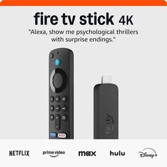 Amazon Fire TV Stick 4K UHD Streaming Media Player with Alexa (2nd Gen, 2025)