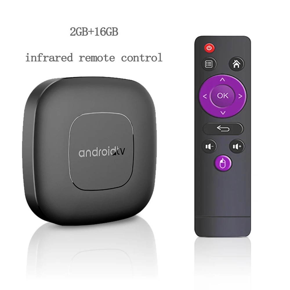 2024 Mortal T1 TV Box Android Allwinner H313 Quad Core HDR10 + 4K 2GB RAM 8GB 1