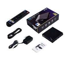 We2USat K3 PRO+ 6K HDR Android TV Box Remote Control 4GB RAM + 32GB Storage