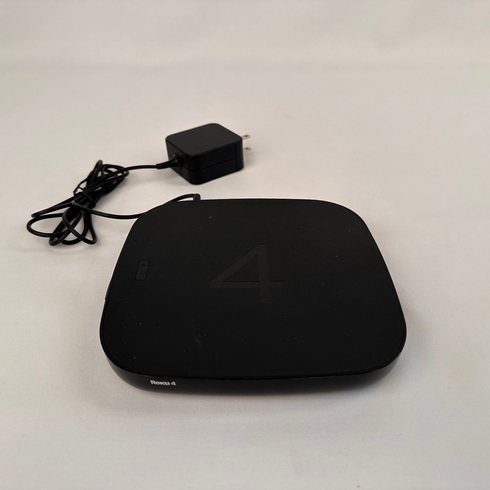 Roku 4 4th Generation Media Streamer 4400X Black -No Remote