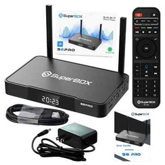 SuperBox S6 Pro Android TV Box – No Fees – Authorized Distributor – Fast Ship!