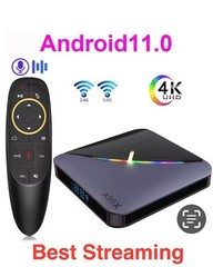 Best Android TV BOX Lifetime Streaming 4k – WI-FI 4GB Ram 32GB Rom