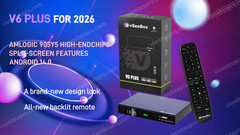 vSeeBox V6 Plus Android 14 Smart TV Box 8K HDR WiFi 6 Bluetooth Voice Remote