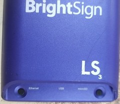 BrightSign LS3 LS423 Standard I/O Player (Purple). Unit ONLY! *READ⬇️*