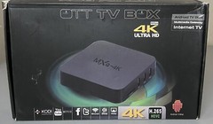 OTT TV Box Android KitKat ￼4K Ultra HD 60 FPS MutliMedia Gateway ￼Unit Only