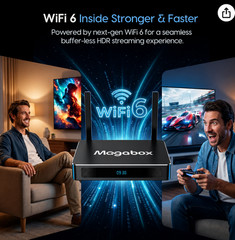 Accept Offers Magabox MG5Plus 2000+channel Streaming TvBox Superbox replacer