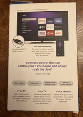 Roku Express+ Streaming Player Empty Box – Box Only