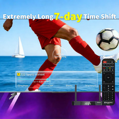 SuperBox S7 Pro Android 12 TV Box 4GB+32GB WiFi6 6K Streaming Media Player