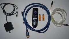 Roku 4 4400X HD & 4K UHD Streaming Media Player – Black – Tested! WITH EXTRAS!!!