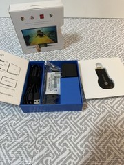 Google Chromecast H2G2-42 HDMI Media Streamer Black with Power Cord complete