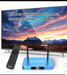 SuperBox S7 Max Pro 2026 Bundle + 128GB SanDisk Drive & Backlit Remote