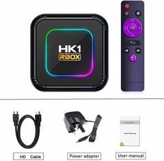 RBOX HK1 Android 13 TV Box 16/32/64GB Quad Core HD 8K Dual WIFI Media Player