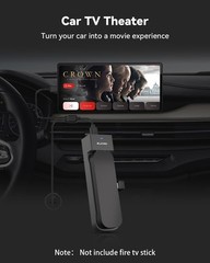 ZUCWO FireDrive Link -Wired CarPlay to HDMI Converter for Fire TV Stick, Car …