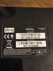 Slingbox SB260-xxx Receiver And Power Cord TESTED WORKS