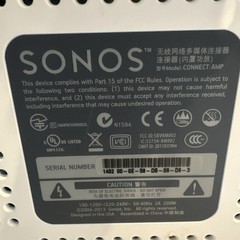 Sonos Connect Amp Media Streamer 1st Gen 1