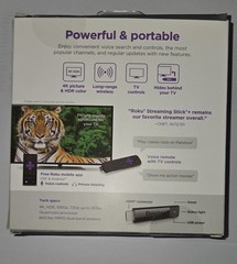 Roku Streaming Stick+ HD 4K HDR Wi-Fi HDMI Voice Remote Long-range Wireless