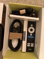 (1) ONN 4K PRO (2024) Google TV Streaming Device Dolby Atmos OPEN BOX PERFECT !