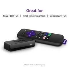 Roku Premiere | HD/4K/HDR Streaming Media Player Simple Remote and Premium HD