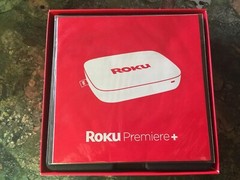 Roku Premiere+ HD and 4K UHD Streaming Media Player with HDR SKU#4630R Open Box!