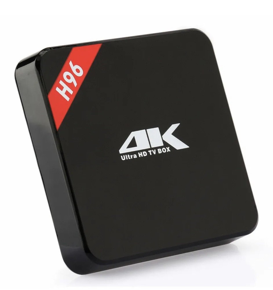 TV Box Android H96 4 CORE – 4K UCD – Android 7.0 – DDR 2GB + EMMC 8GB