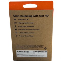 Amazon Fire TV Stick HD (newest model) free & live TV Alexa Voice Remote power