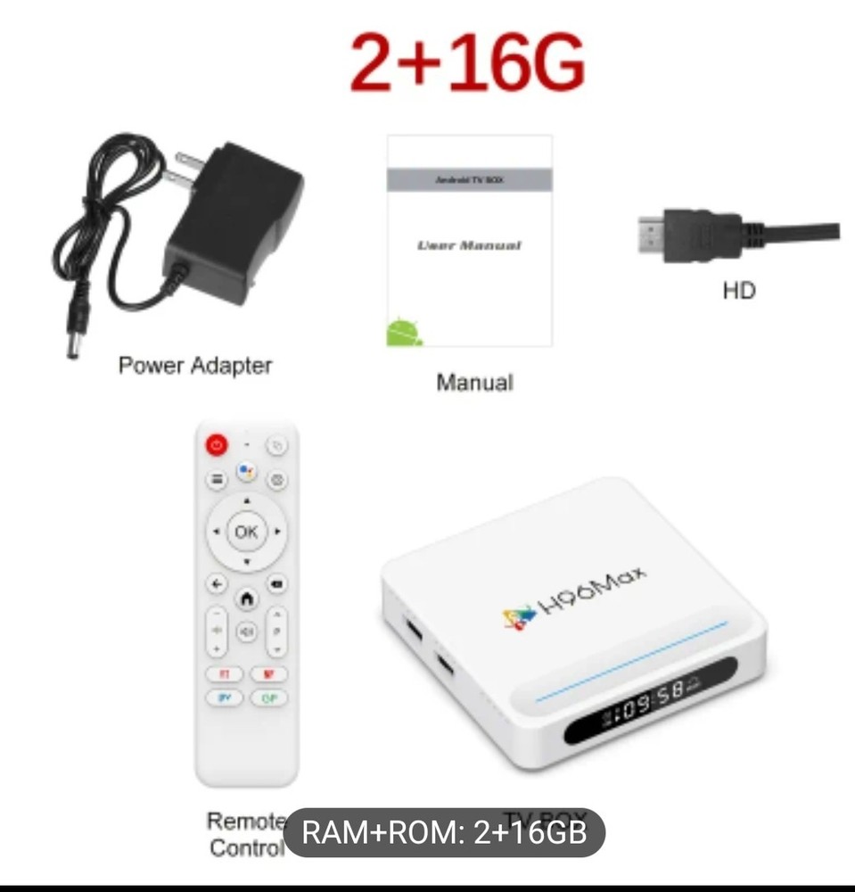 H96 Max & X88 PRO T1 Android 14.0/13.0 8K TV Box Wi-Fi 6 Remote RK3528/RK3518