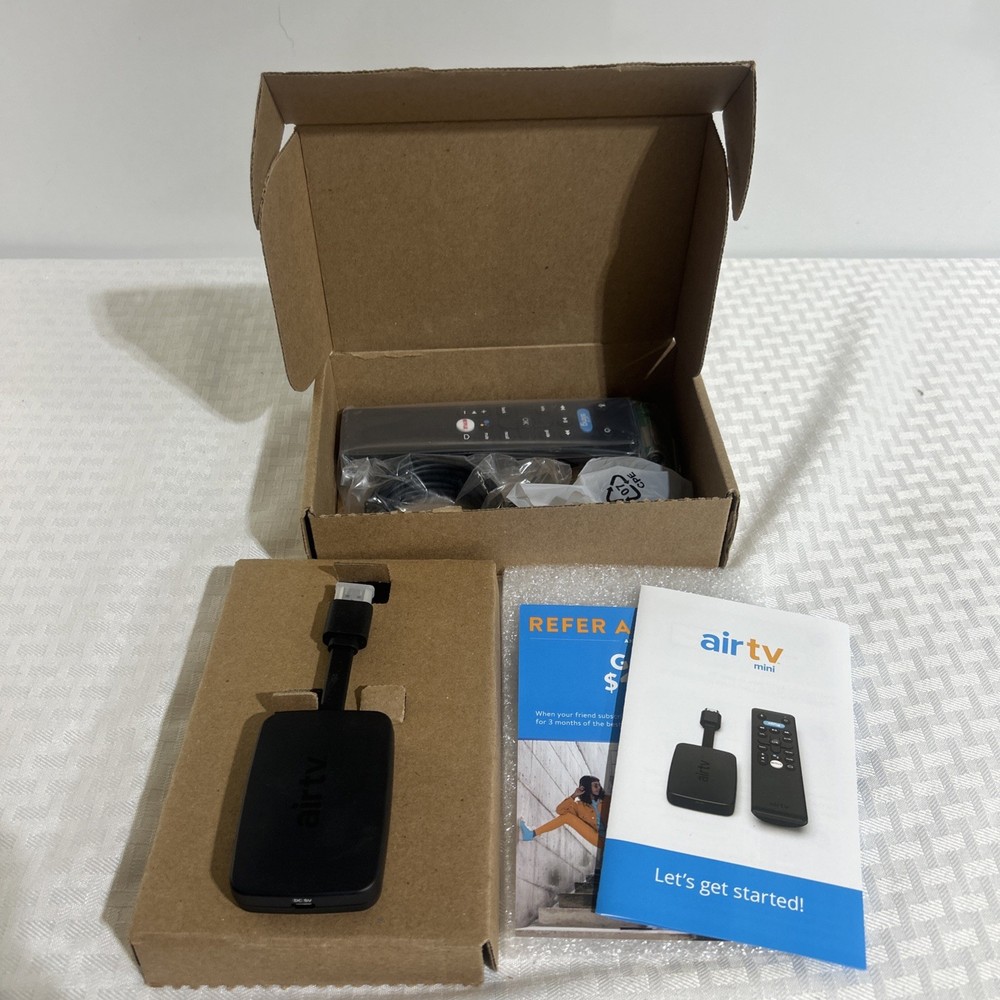 SLING AIR TV MINI DONGLE MULTI FUNCTION BLUETOOTH REMOTE NEW OPEN BOX