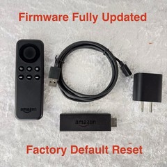 Amazon Fire TV Stick (1st Generation) Media Streamer – Black W87CUN Tested