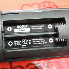 Roku Express 3960X HD Streaming Media Player w/ Remote (missing back) & Cable