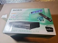 Sony INT-W250 Microsoft WebTV Plus Web Surfing Internet Terminal For TV 1999
