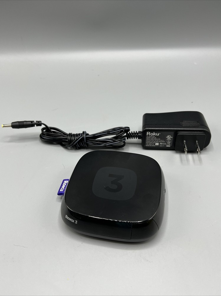 Roku 3 Streaming Media Player #4200X – No remote